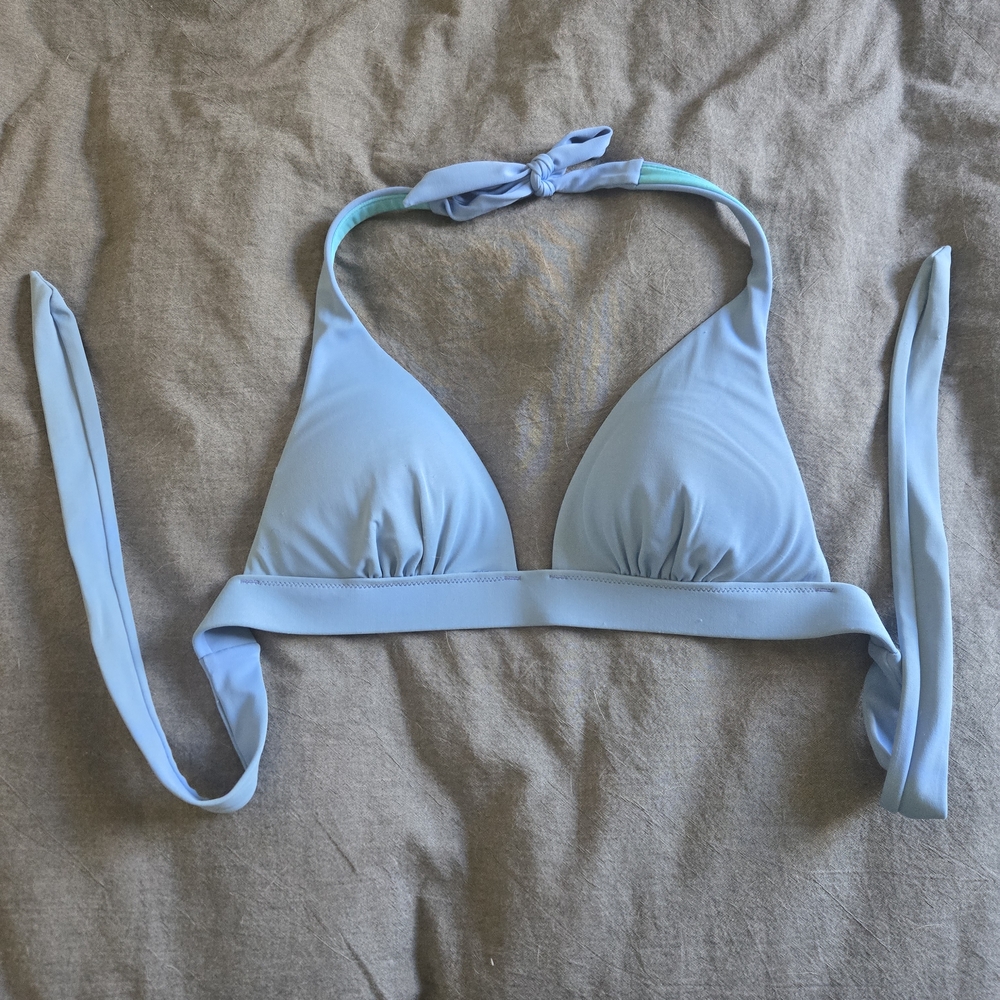 Victoria's Secret Sky Blue Bikini Top